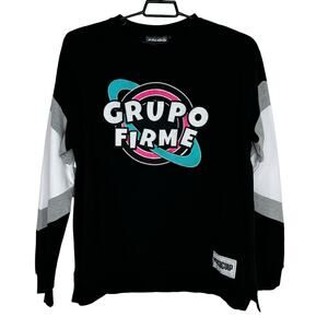 Grupo Firme MUSICVIP Sweatshirt Sweater XL Unisex Long Sleeve Crewneck Fan Merch